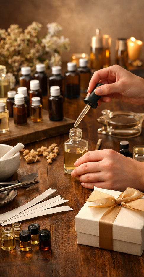 Le parfum sur mesure : une idée cadeau originale