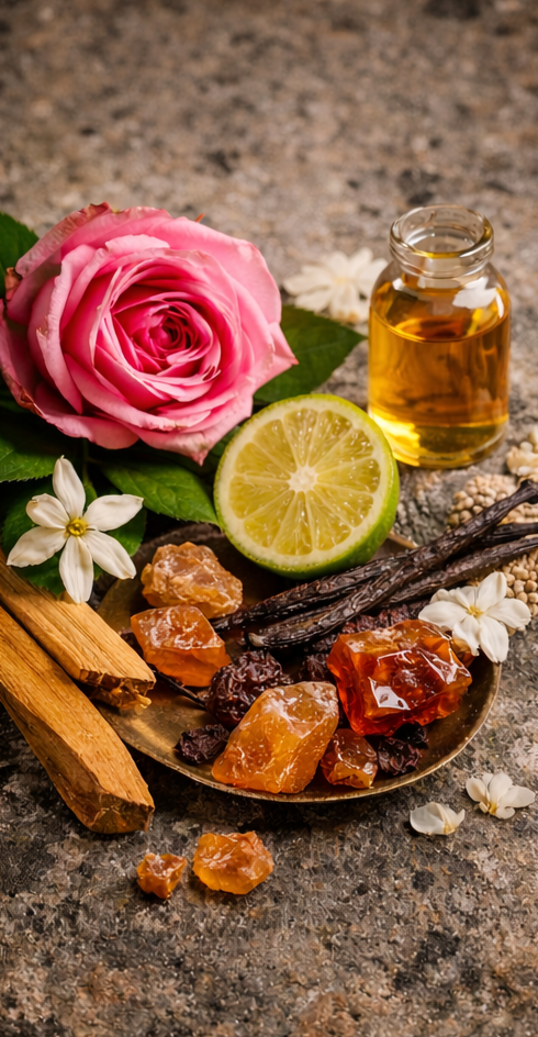 Les matières premières au cœur de la création parfumée