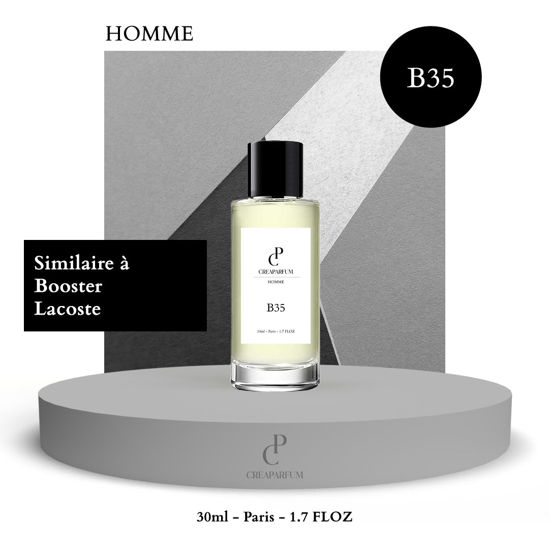 B35 - similaire à Booster de Lacoste | CreaParfum